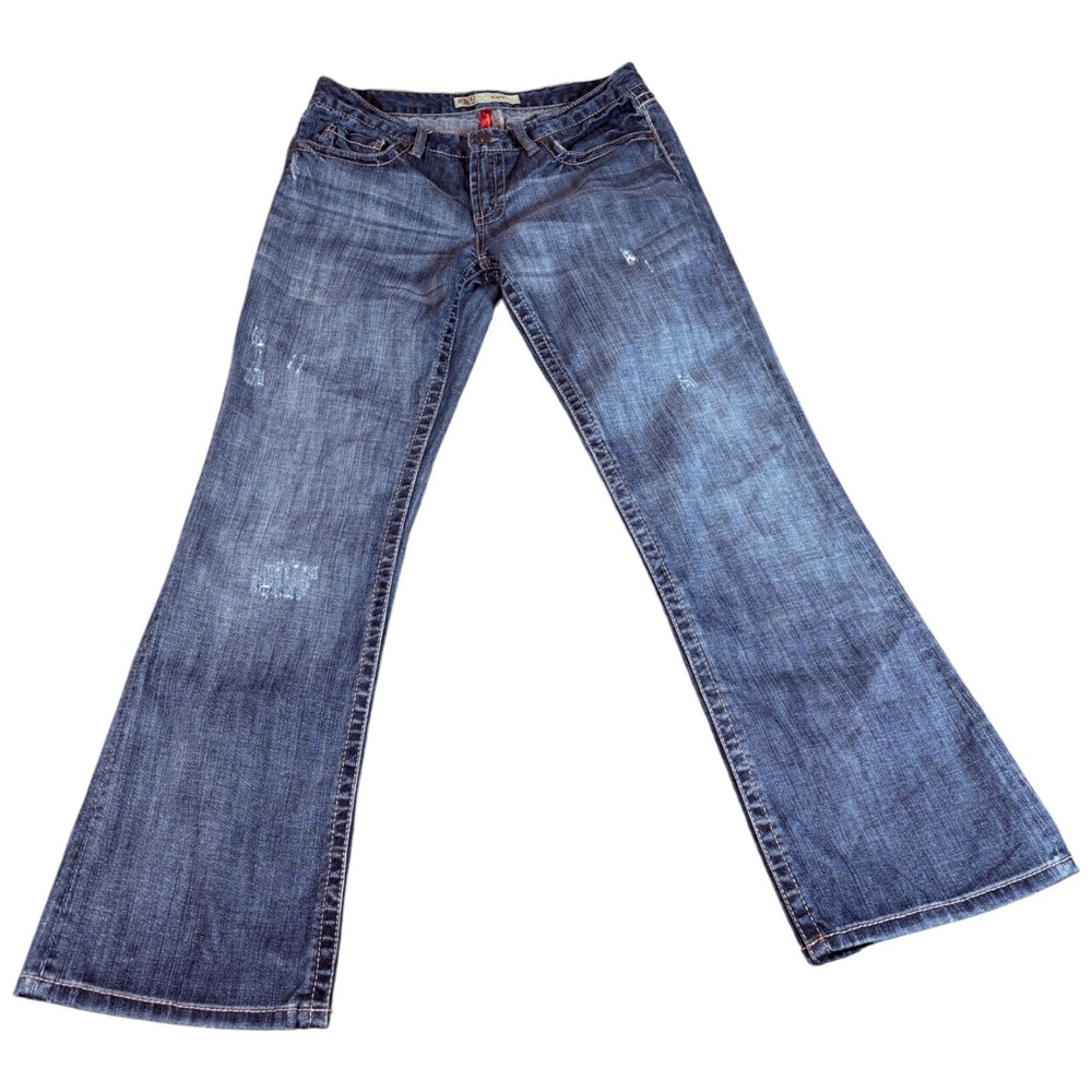 Buckle BKE Kate Bootcut Jeans Women 30x31 (31x30.5) Blue Denim Stretch Curvy Fit